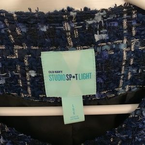 Blue Blazer By Old Navy Studio Spot Light
